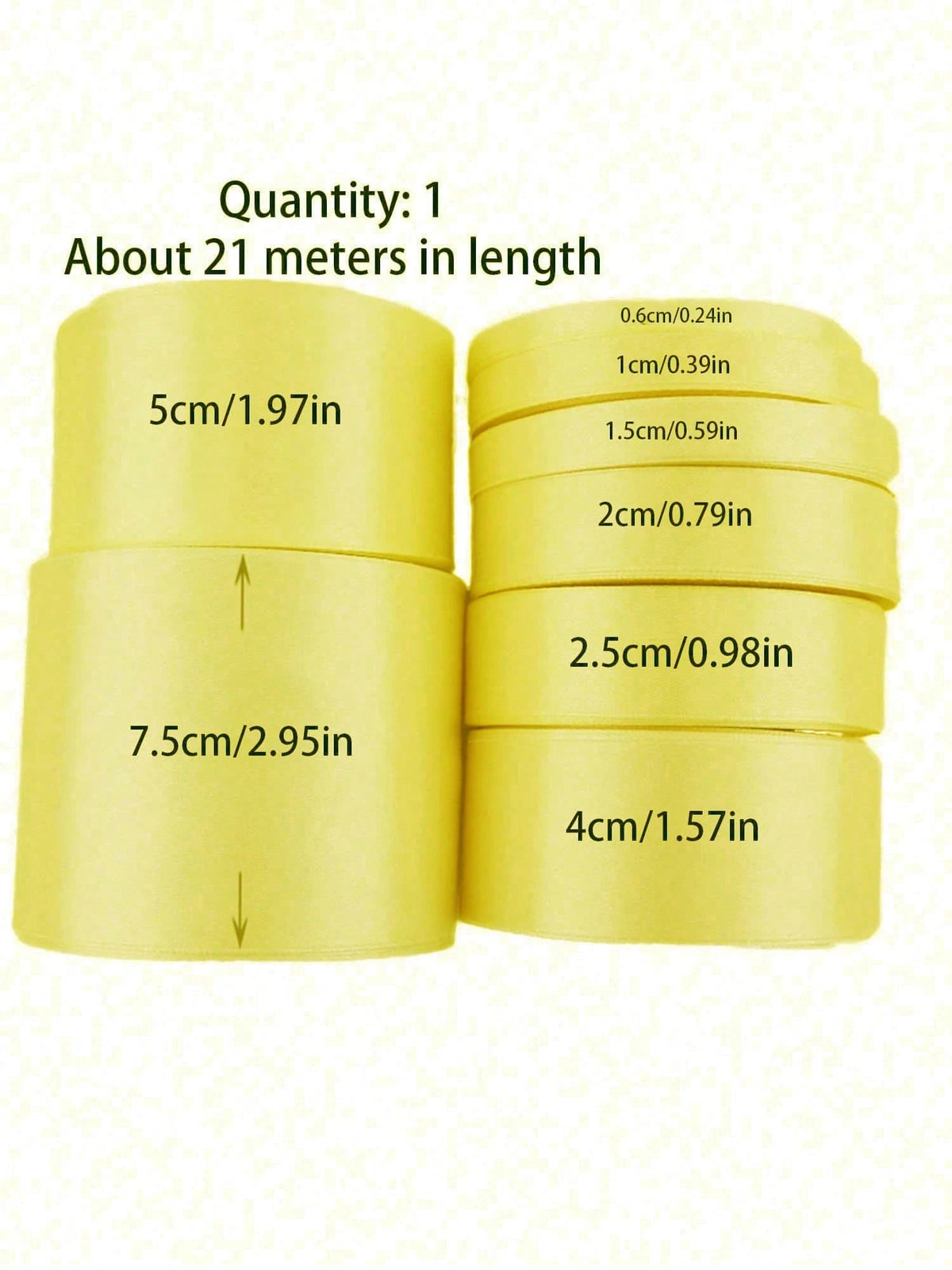 1 Roll Of Polyester Satin Ribbon- Gift Box, Candy Box, Cake Box, Fresh Flower Decoration Ribbon (Machine Dyed With Slight Color Difference)
