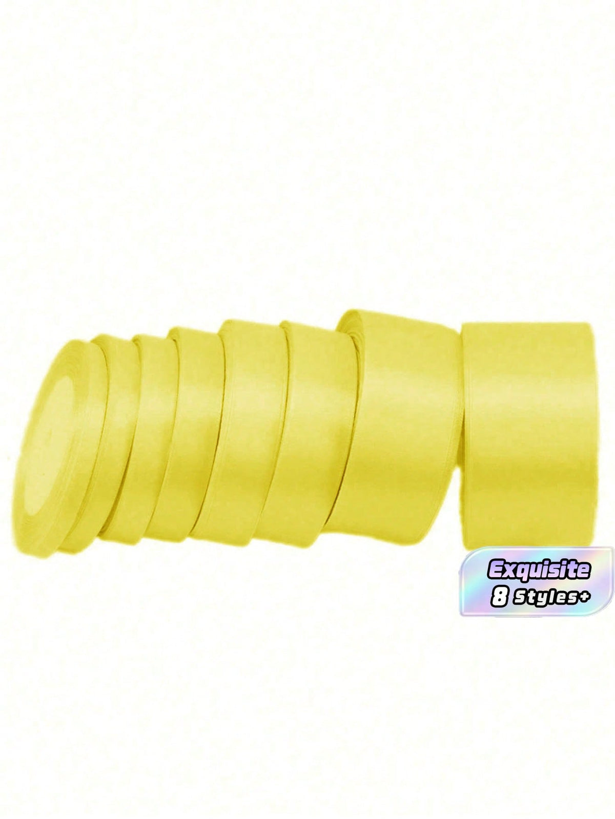 1 Roll Of Polyester Satin Ribbon- Gift Box, Candy Box, Cake Box, Fresh Flower Decoration Ribbon (Machine Dyed With Slight Color Difference)