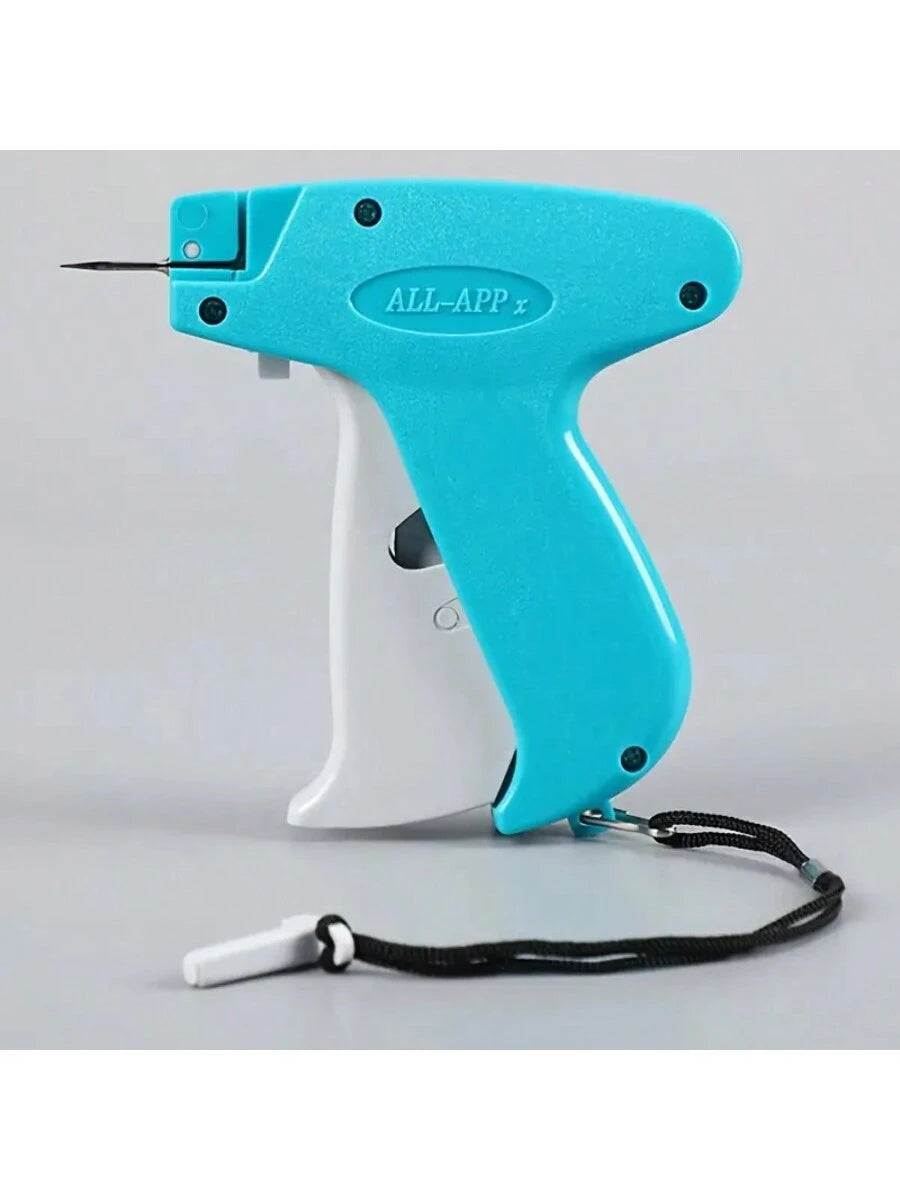 1 Set Instant Fix Micro Stitch Gun- 3000pcs Plastic Needles Portable Clothing Repair Tool For Quick Hemming, Quilt Folding, Labeling And Various Clothing Repair Work