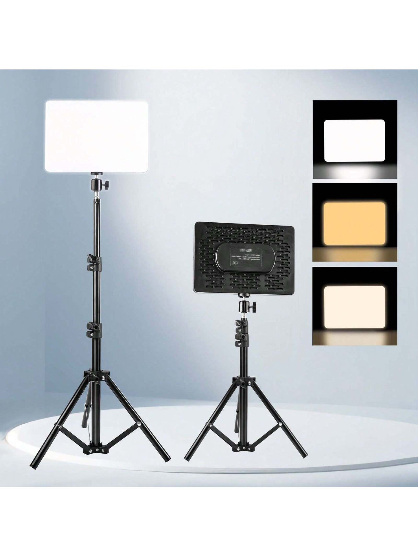 1 Set Of 10 Inch Square Fill Light, Professional Lighting Equipment For Live Streaming And Food Photography- USB Powered, Soft Emitting, Square Fill Light LED Light With 110cm Tripod, Used For Photo