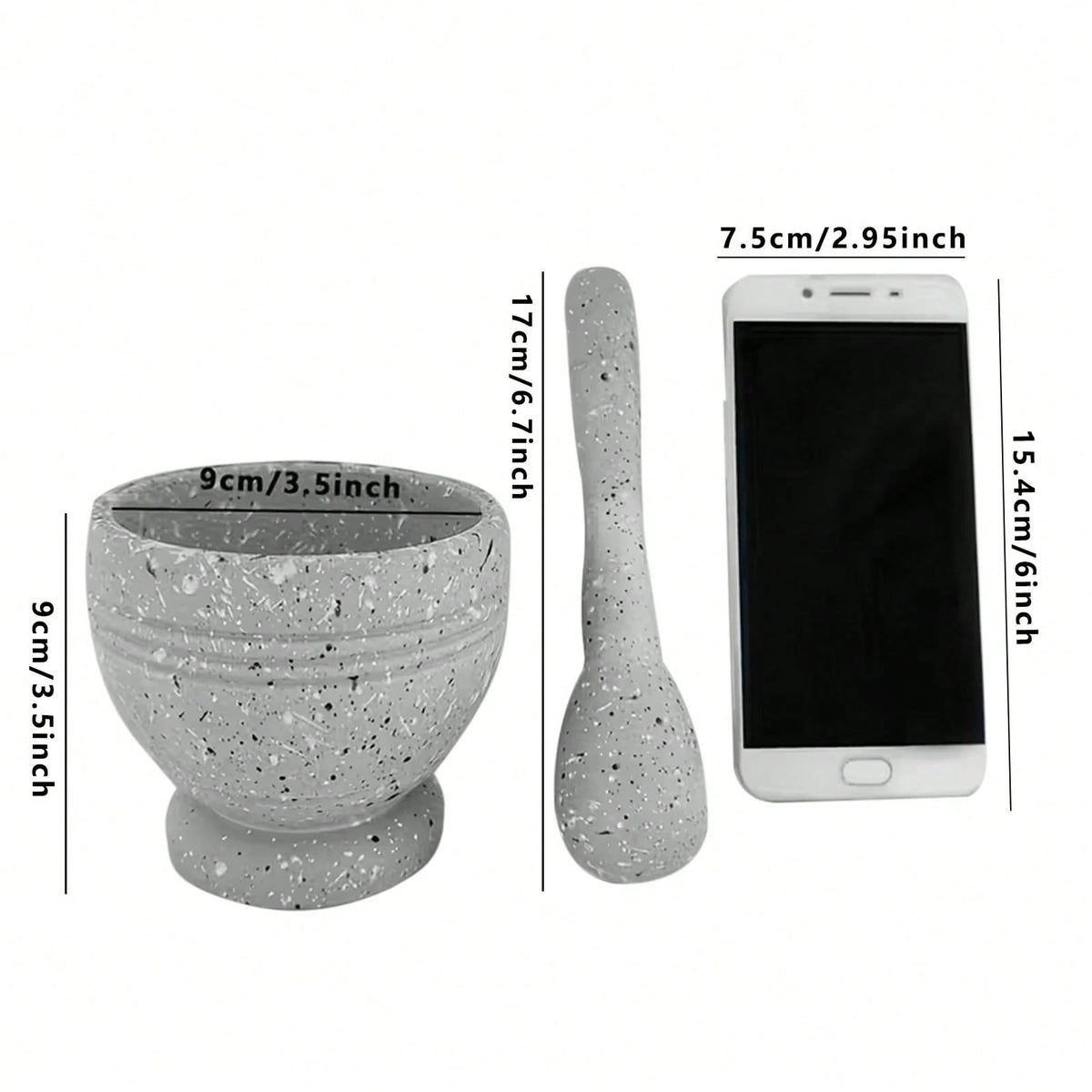 1 Set Of Grinder & Pestle Set- PP Garlic/Pepper/Spice Grinder Bowl- Multi-Functional Kitchen Tool For Seasonings, Grains Spice Grinder- Household Kitchen Gadgets