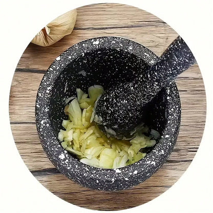 1 Set Of Grinder & Pestle Set- PP Garlic/Pepper/Spice Grinder Bowl- Multi-Functional Kitchen Tool For Seasonings, Grains Spice Grinder- Household Kitchen Gadgets