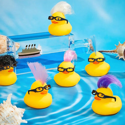 10/20 Pcs Yellow Mini Rubber Duck Bath Toys, Cute & Fun Bathtub Toys, Great Gift For Boys And Girls