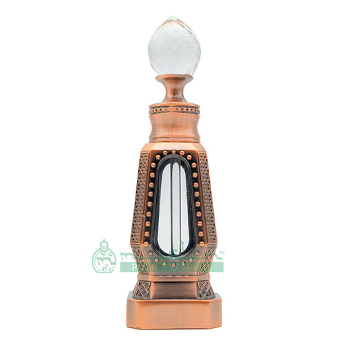 10 ml Black Oud Perfume Oil in Dubai Design Antique Copper 4-Sided Crystal Dipstick Bottle