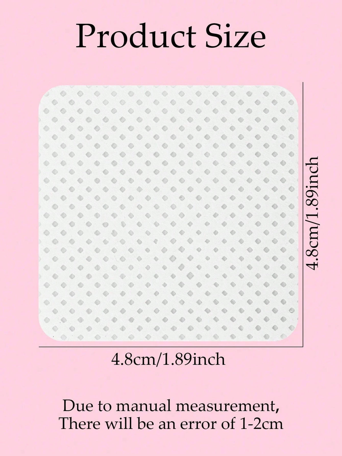 1000/600/300/100/50pcs Lint-Free Nail Cleansing Wipes, Nail Polish Remover Pads, Eyelash Extension Cleaning Wipes, Soft Non-Woven Acetone Nail Polish Remover Pads, Used For Nail Preparation And Gel Na