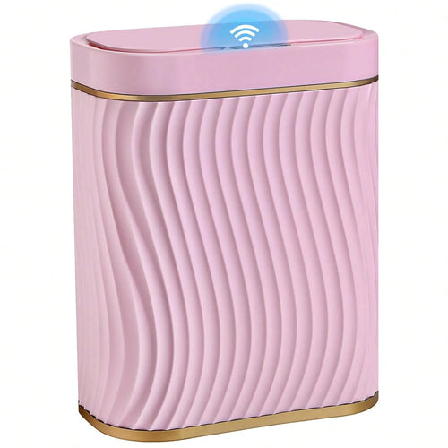 10L/2.6 Gallon Smart Small Trash Can, Smart Pop-Up Lid Kitchen Trash Can, Bathroom, Kitchen, Bedroom, Powder Room, Craft Room, Office, College Trash Basket
