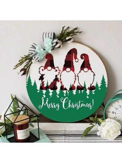 10pcs/6pcs Reusable Wooden Painting Stencils, Large Christmas Tree Pattern, Suitable For Wooden Signs, Home Crafts, Window Glass, Canvas, Back To School, School Supplies
