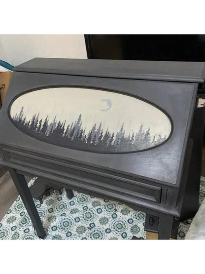 10pcs/6pcs Reusable Wooden Painting Stencils, Large Christmas Tree Pattern, Suitable For Wooden Signs, Home Crafts, Window Glass, Canvas, Back To School, School Supplies