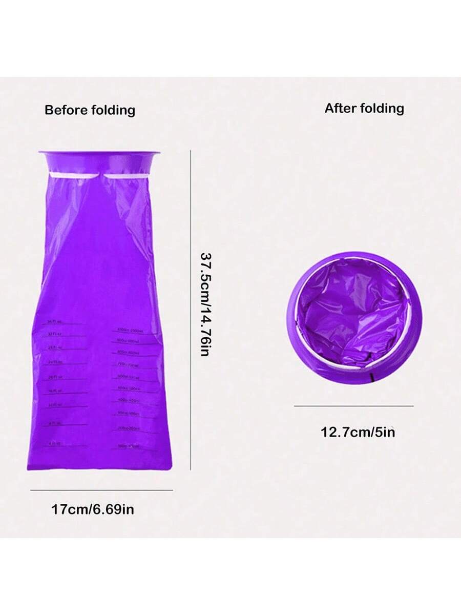 10Pcs Disposable Vomit Bags- Leak Proof Medical Grade, Portable Vomit Bags, 2000ml Per Pack, For Nausea, Travel Motion Sickness, Cars, Planes And Boats, Sports.