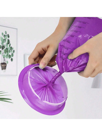 10Pcs Disposable Vomit Bags- Leak Proof Medical Grade, Portable Vomit Bags, 2000ml Per Pack, For Nausea, Travel Motion Sickness, Cars, Planes And Boats, Sports.