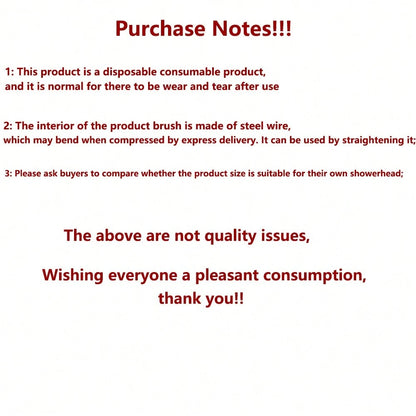 10pcs Shower Head Cleaning Brushes, Bathroom Scouring Pad Sticks Precision Nozzle Clog Remover Tools,Hard Water Stain Remover