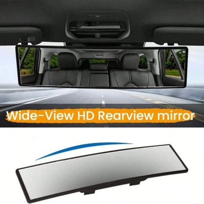 12-Inch Universal Wide Angle Rear View Mirror Accessories, Convex Panoramic Clip-On Rearview Mirror Suitable For Cars, SUVs, Trucks And Other Vehicles