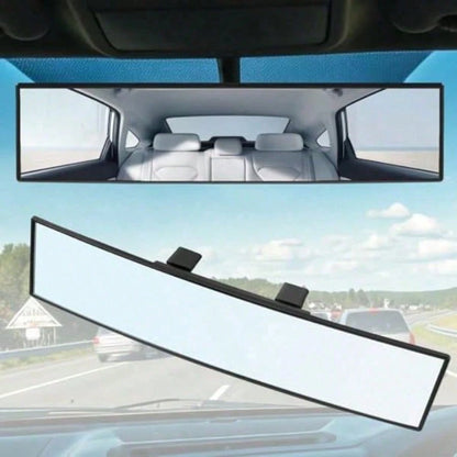 12-Inch Universal Wide Angle Rear View Mirror Accessories, Convex Panoramic Clip-On Rearview Mirror Suitable For Cars, SUVs, Trucks And Other Vehicles