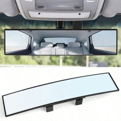 12-Inch Universal Wide Angle Rear View Mirror Accessories, Convex Panoramic Clip-On Rearview Mirror Suitable For Cars, SUVs, Trucks And Other Vehicles