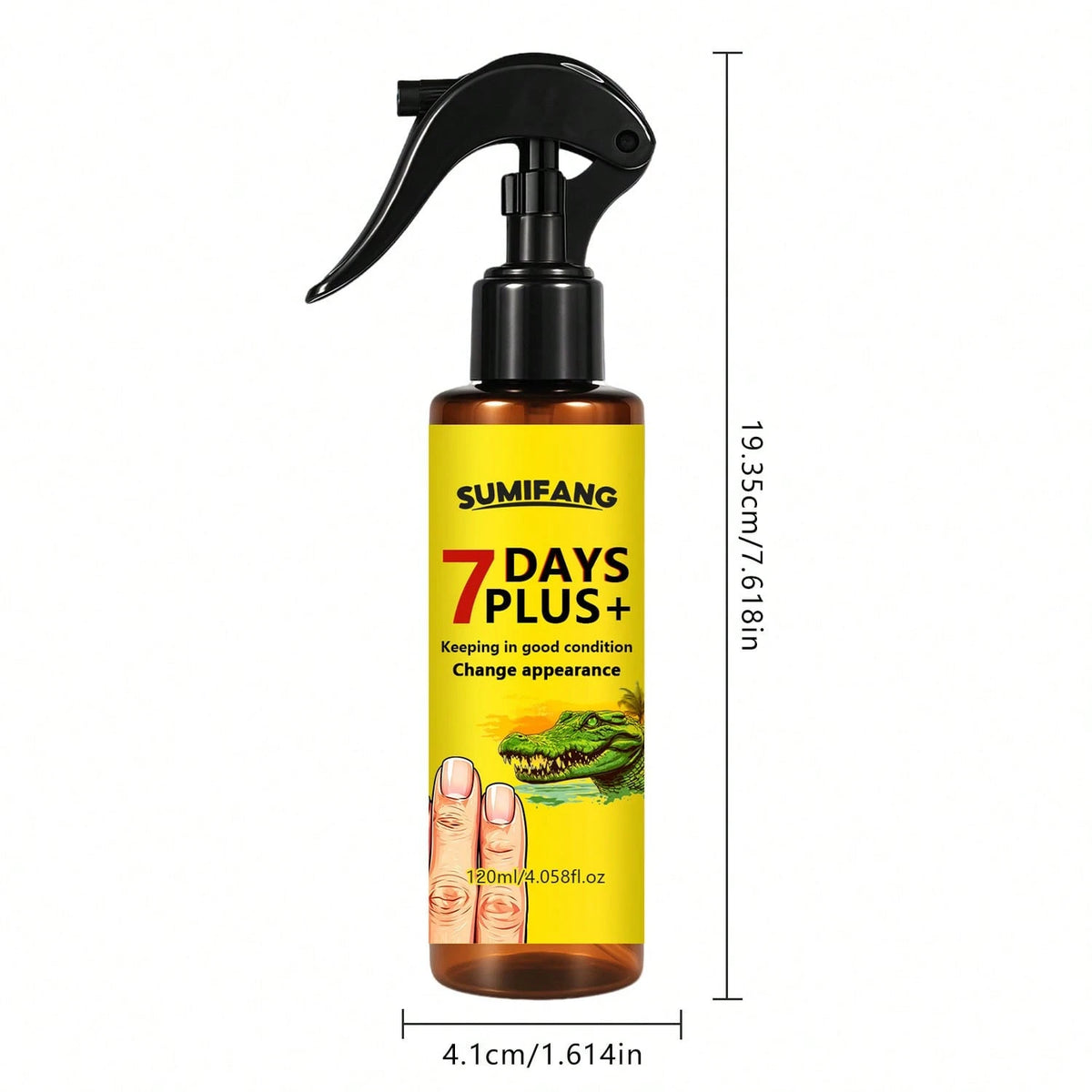 120ml 7-Day Nail Repair Serum, Repairs Brittle Nails, Prevents Breakage, Provides Nutrition, Restores Healthy Nail Quality, Recovers Healthy Nail Quality Within 28 Days.