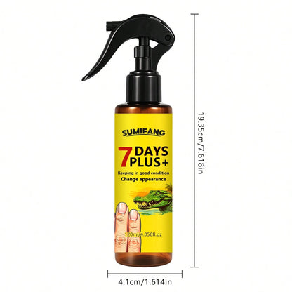 120ml 7-Day Nail Repair Serum, Repairs Brittle Nails, Prevents Breakage, Provides Nutrition, Restores Healthy Nail Quality, Recovers Healthy Nail Quality Within 28 Days.