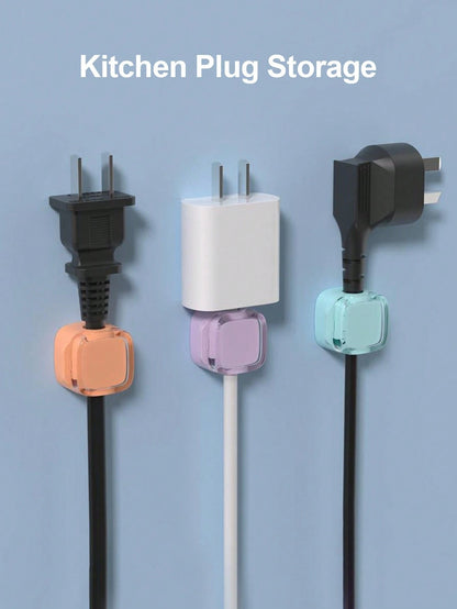 12pcs/6pcs/1pc/3pcs Magnetic Cable Clips, Magnetic Desktop Cable Clips, Slot-In Cable Clips- Cable Organizer, Cable Management, Cable Organizer Clips, Cable Holder, Desktop Cable Organizer, Charging