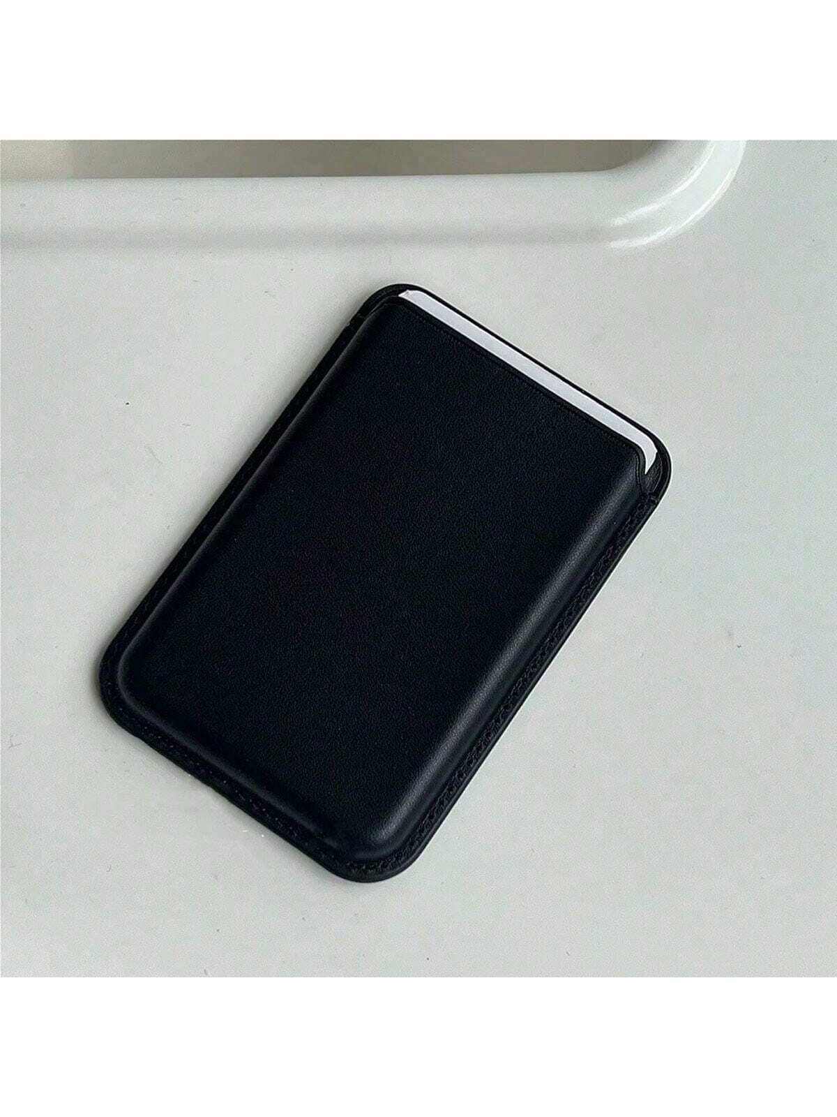 12pcs Minimalist Card Holder Magnetic Insert Compatible With IPhone 15 Pro/14/13/12 Pro Max Phone Case, Leather Card Holder Slim Card Wallet, N52 Magnet For Check ID Business Card, Gifts For Mother, F