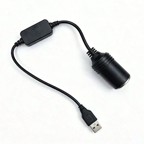 12V USB Adapter Cable- Vehicle Electronic Device Connection Module, Supports Fast Charging And Multi-Device Connection- Compact Design, Easy Installation