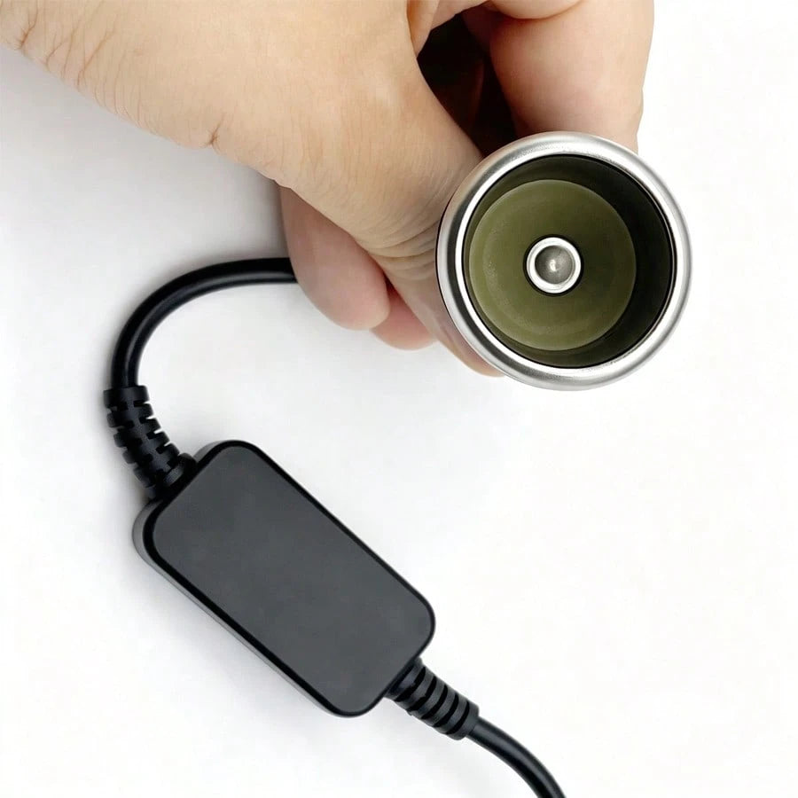 12V USB Adapter Cable- Vehicle Electronic Device Connection Module, Supports Fast Charging And Multi-Device Connection- Compact Design, Easy Installation