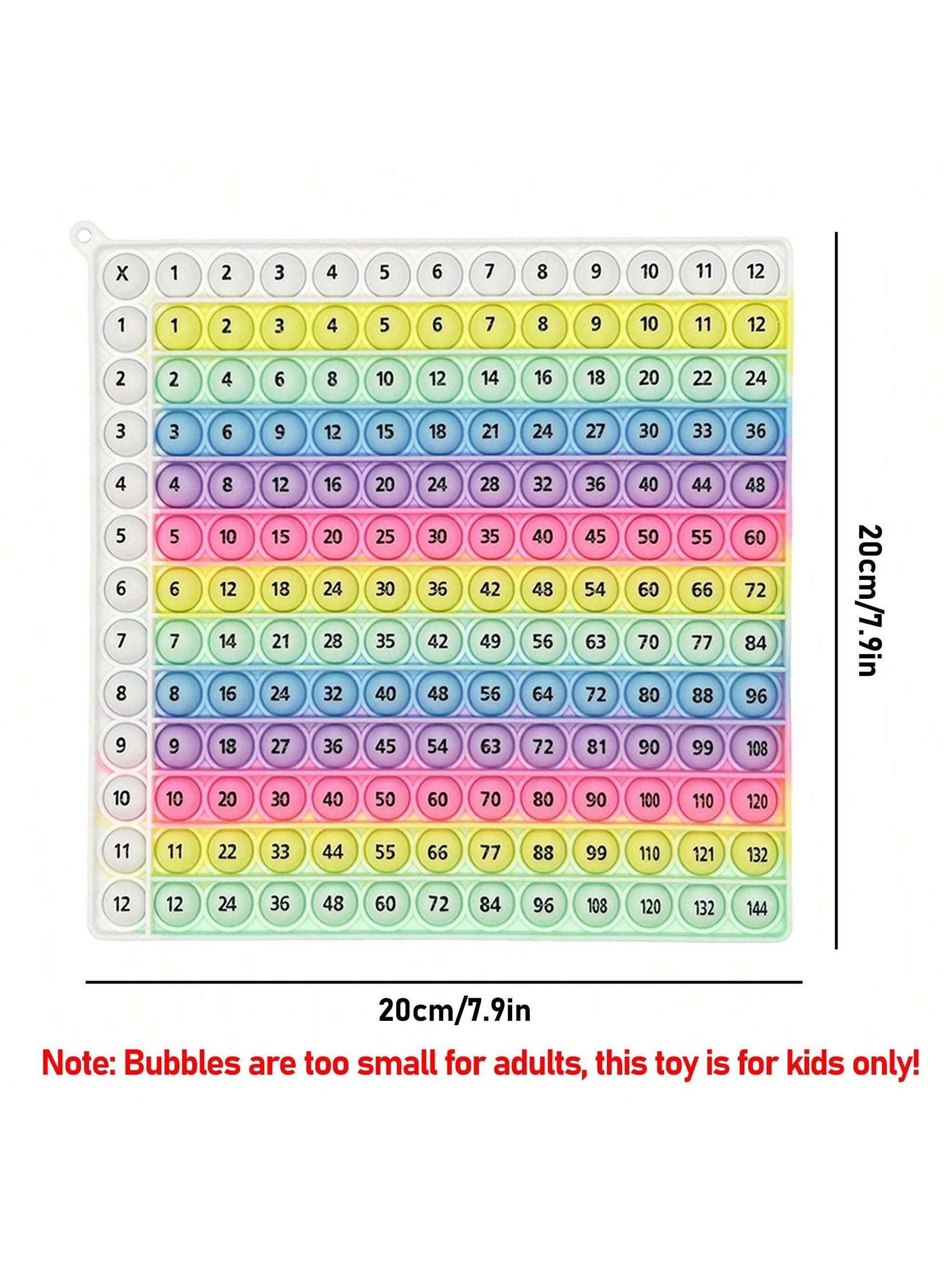 12x12 & 12+12 Multiplication & Addition Math Skills Practice Activity, Multiplication Table Math Learning Chessboard Game, Teacher Classroom Children Multiplication Addition Teaching Tool And Educatio