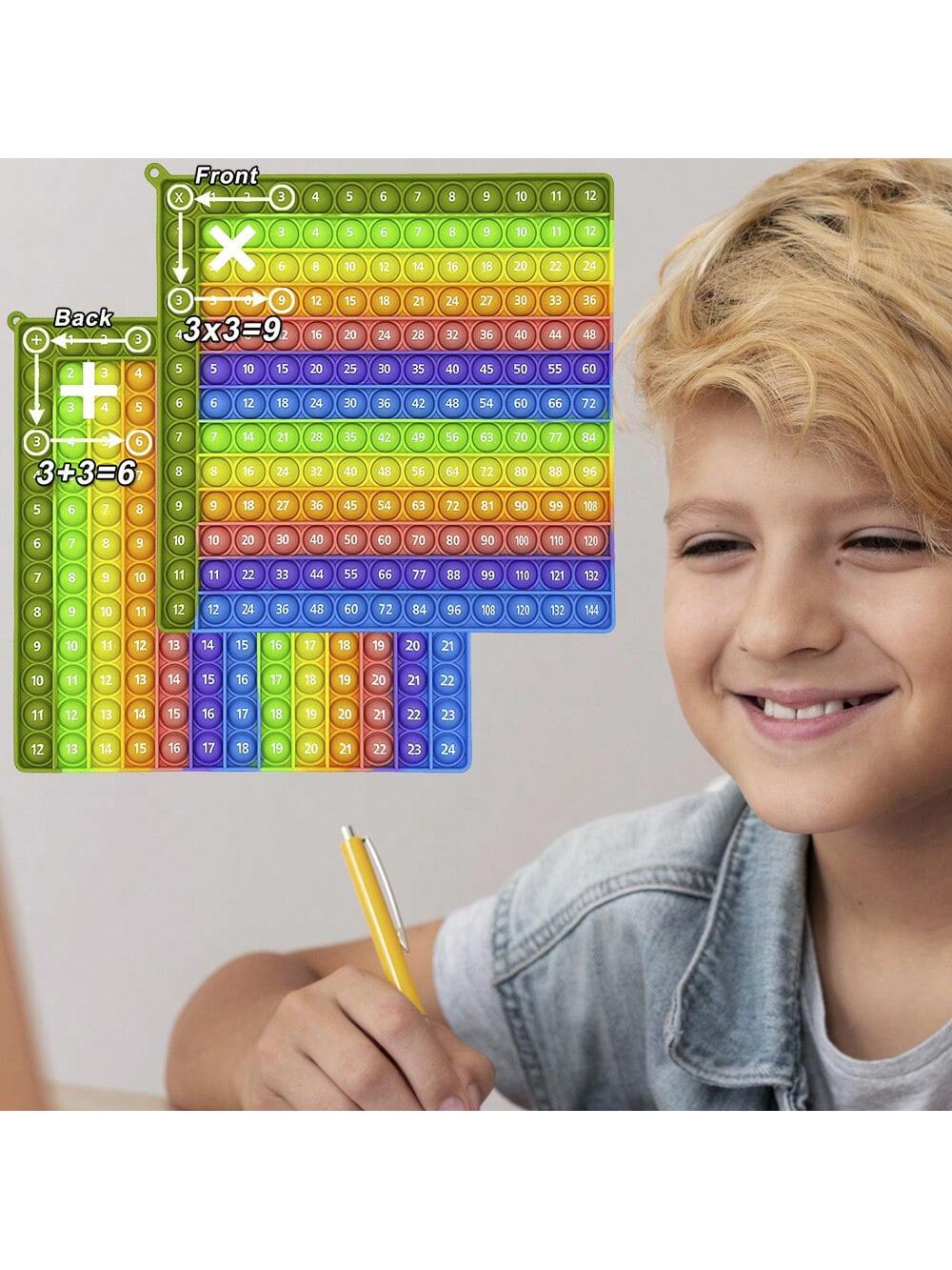 12x12 & 12+12 Multiplication & Addition Math Skills Practice Activity, Multiplication Table Math Learning Chessboard Game, Teacher Classroom Children Multiplication Addition Teaching Tool And Educatio