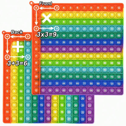 12x12 & 12+12 Multiplication & Addition Math Skills Practice Activity, Multiplication Table Math Learning Chessboard Game, Teacher Classroom Children Multiplication Addition Teaching Tool And Educatio
