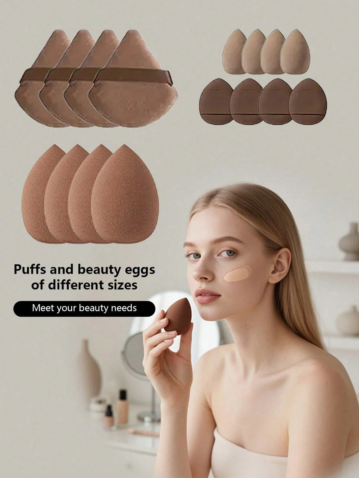 13pcs Professional Makeup Brush Set, Soft Bristles For Eyeshadow, Foundation, Blush, Suitable For All Skincare Needs- Ideal Choice For Beginners And Professionals. Perfect Gift For Birthday, Christma