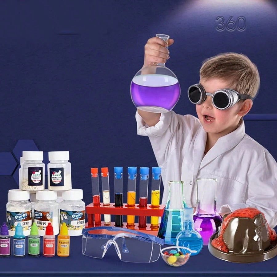 14-In-1 Educational Science Toy DIY STEM Educational Toy Laboratory Experiment Children Science Set, Birthday Gift, Halloween, Christmas