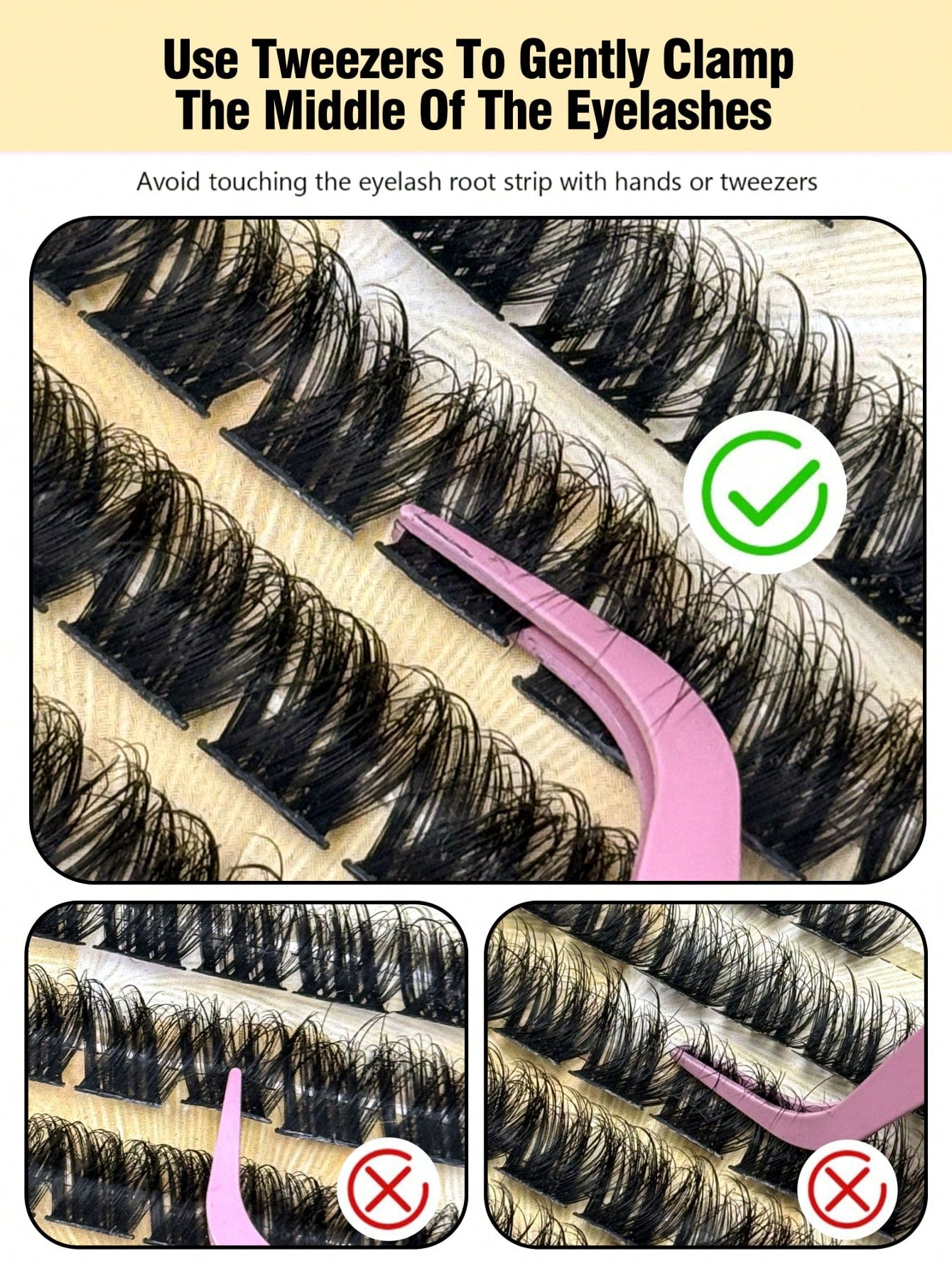 156 Clusters Of False Eyelashes, Natural D-Curl, Reusable, Suitable For Beginners, 10-16 Mm In Length, Fluffy Cluster False Eyelashes, DIY Eyelash Extensions, Eyelash Clumps, Freestanding False Eyelas
