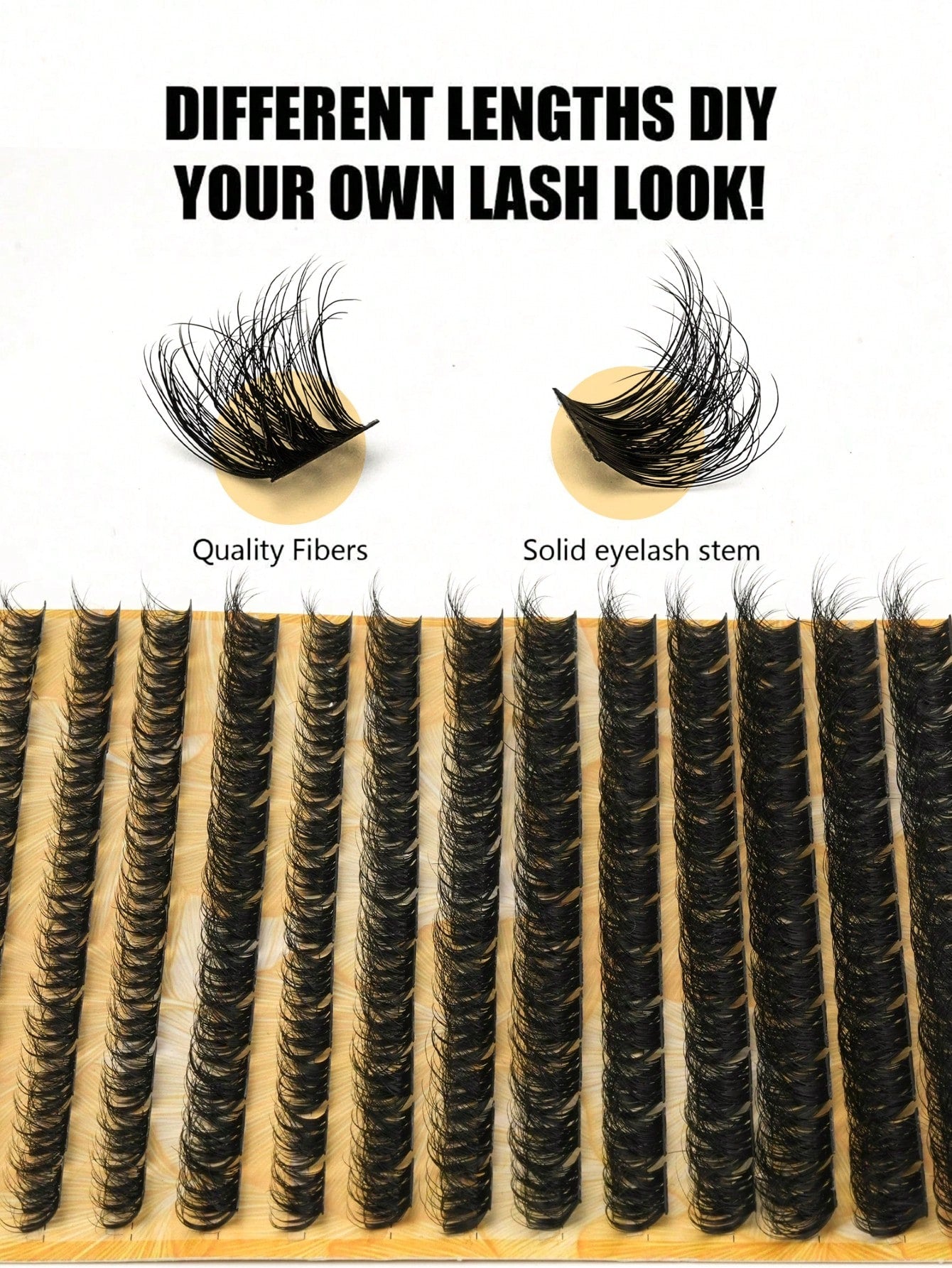 156 Clusters Of False Eyelashes, Natural D-Curl, Reusable, Suitable For Beginners, 10-16 Mm In Length, Fluffy Cluster False Eyelashes, DIY Eyelash Extensions, Eyelash Clumps, Freestanding False Eyelas