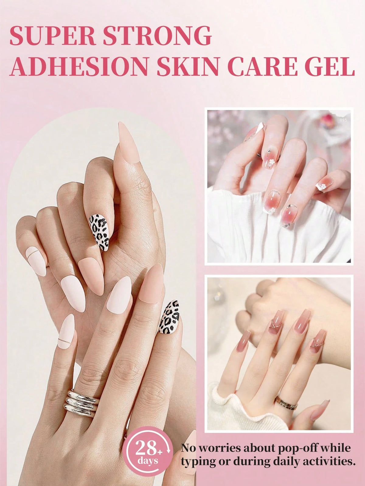 15g 1Pc Solid Builder Gel For Nails, Extension Hard Nail Gel, Non-Sticky Hand Nail Sculpture Gel, Acrylic Extend Nail Gel For Nail Art Rhinestone Crystals Flower Nail Salon At Home