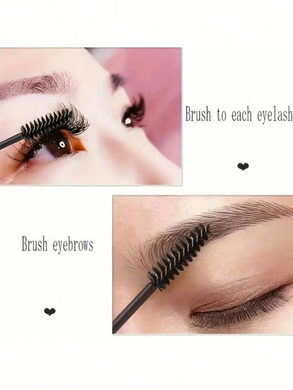 16pcs Stainless Steel Eyelash Curler Set, Include 1pc Lash Curler, 1pc Lash Comb, 2pcs Lash Rollers, 1pc Slanted Dual-Ended Eyebrow Brush, 1pc Eyebrow Brush, And 10pcs Silicone Refill Pads, For Lashes