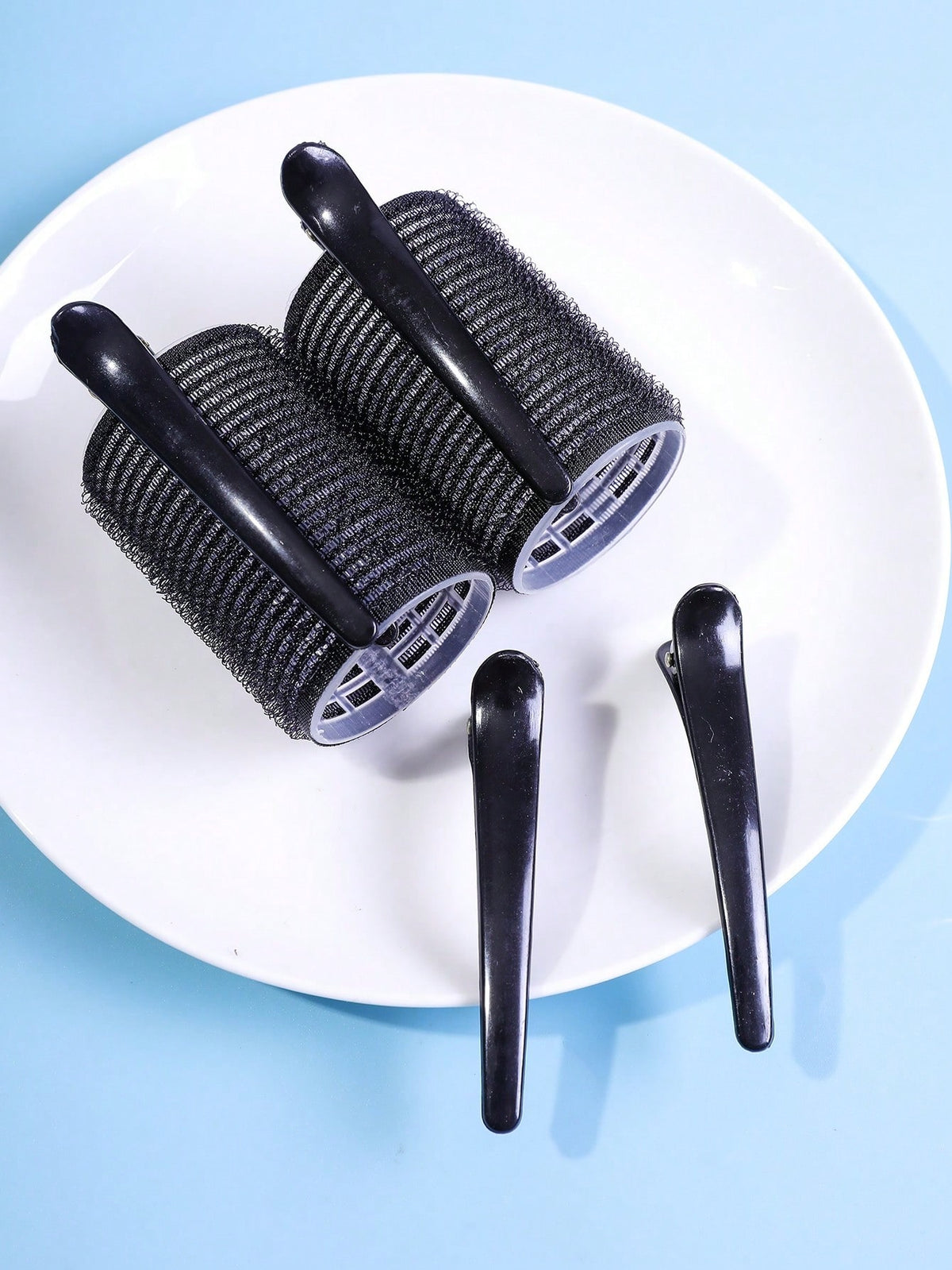 18pcs Super Large Curling Rollers With Clips, Self-Adhesive Hair Curlers Suitable For Long/Medium/Short Hair & Bangs, DIY Hair Curling Tool,Hair Curlers,Curly Hair Brush,Rollers,Curly Hair Products,Cu