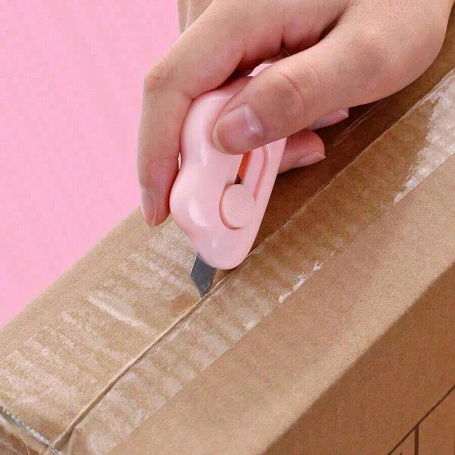 1pc/2pcs/5pcs Cloud Shaped Cute Mini Car Multi-Function Knife, Portable Small Student Stationery, Craft Tool