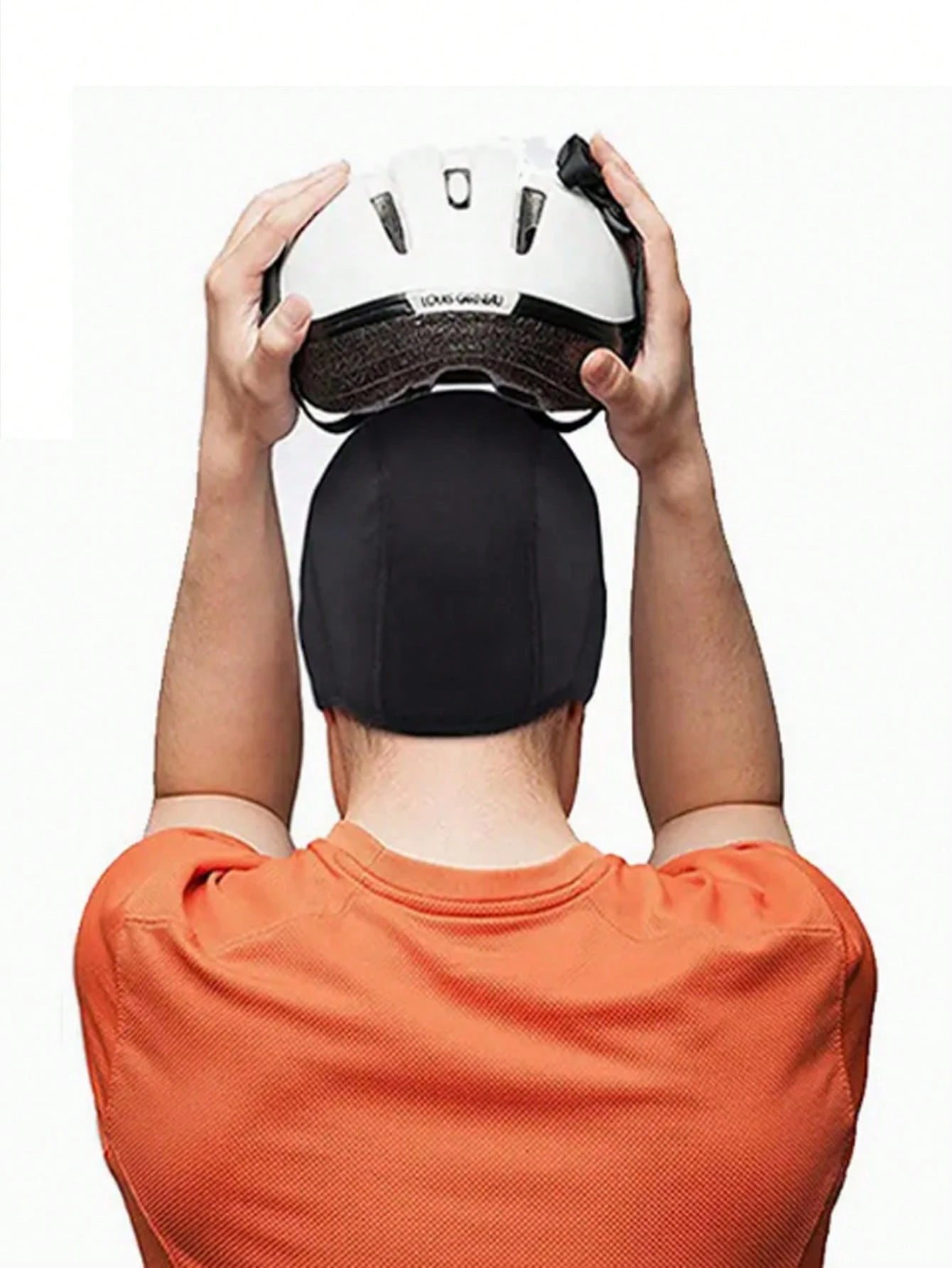 1pc/3pcs/5pcs Men'S Cycling Helmet Liner Skull Cap- Super Elastic, Sweat-Absorbent, Knitted Polyester & Spandex Inner Cap For Sports