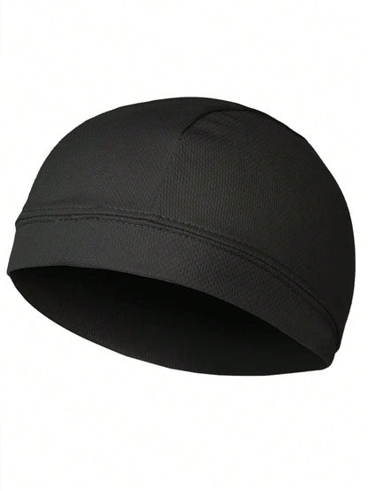 1pc/3pcs/5pcs Men'S Cycling Helmet Liner Skull Cap- Super Elastic, Sweat-Absorbent, Knitted Polyester & Spandex Inner Cap For Sports