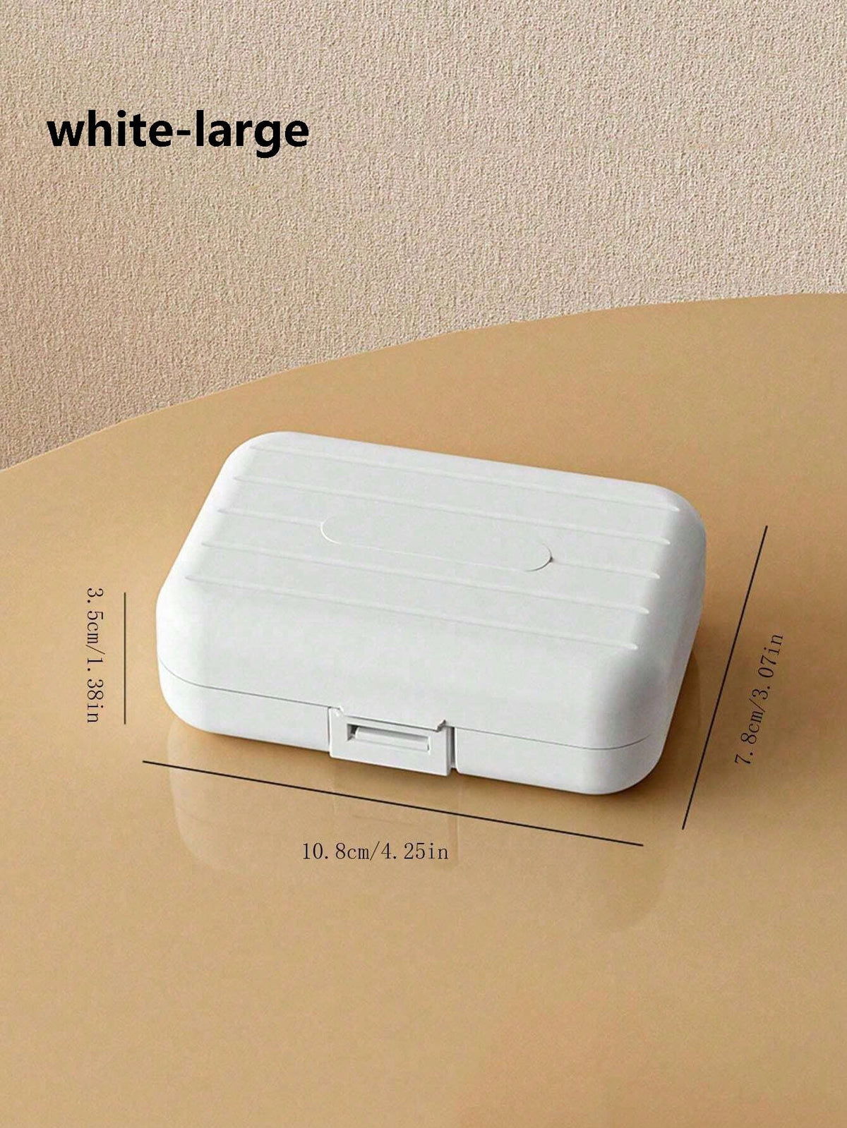 1pc 7-Compartment Portable Travel Mini Pill Case, Waterproof Moisture-Proof Pill Storage Container, Suitable For Storing Medication, Rings And Other Small Items