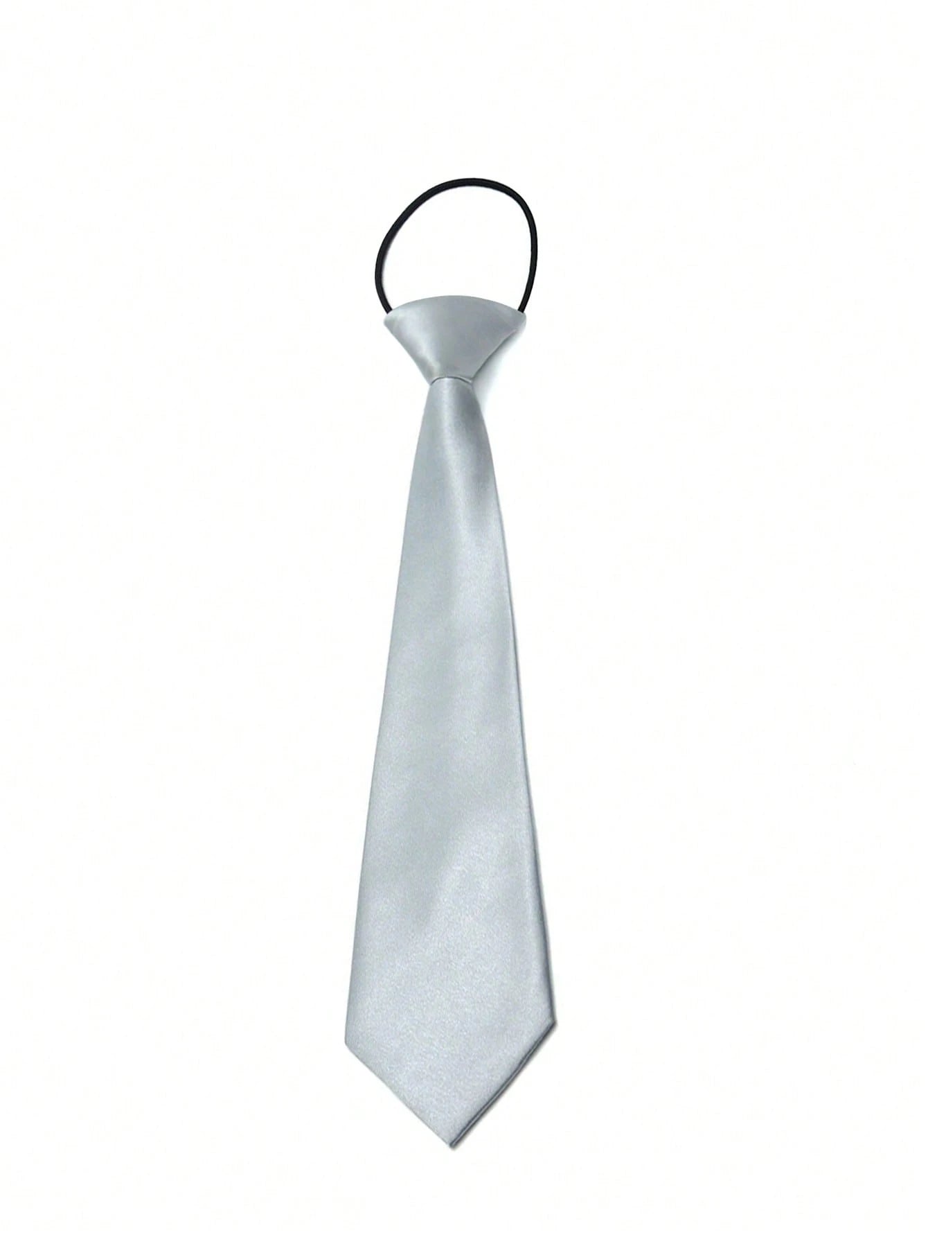 1pc A Boy And Girl Gentleman Fashion Student Knot Free Performance Tie Suitable For Formal Occasions, Parties And Gatherings