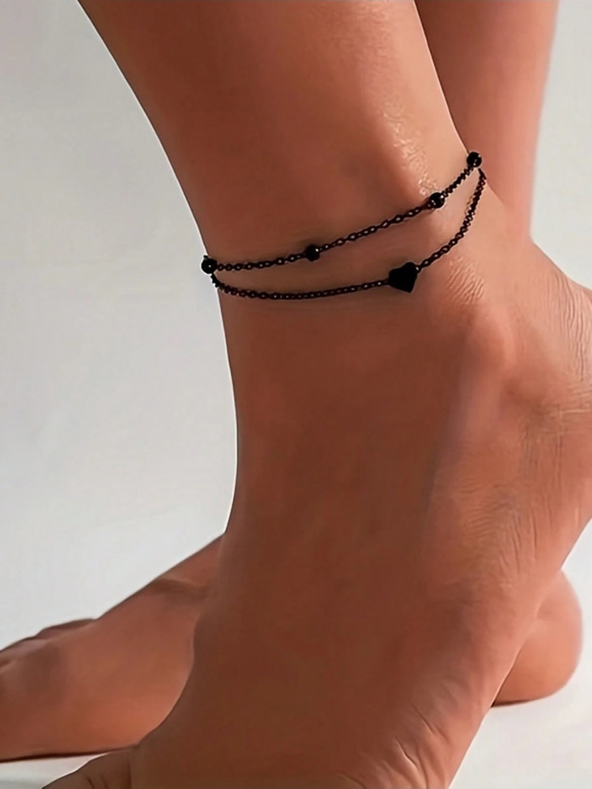 1pc Adjustable Fashion Minimalist Snake Bone Anklet, Suitable For Daily Wear Or Party Jewelry