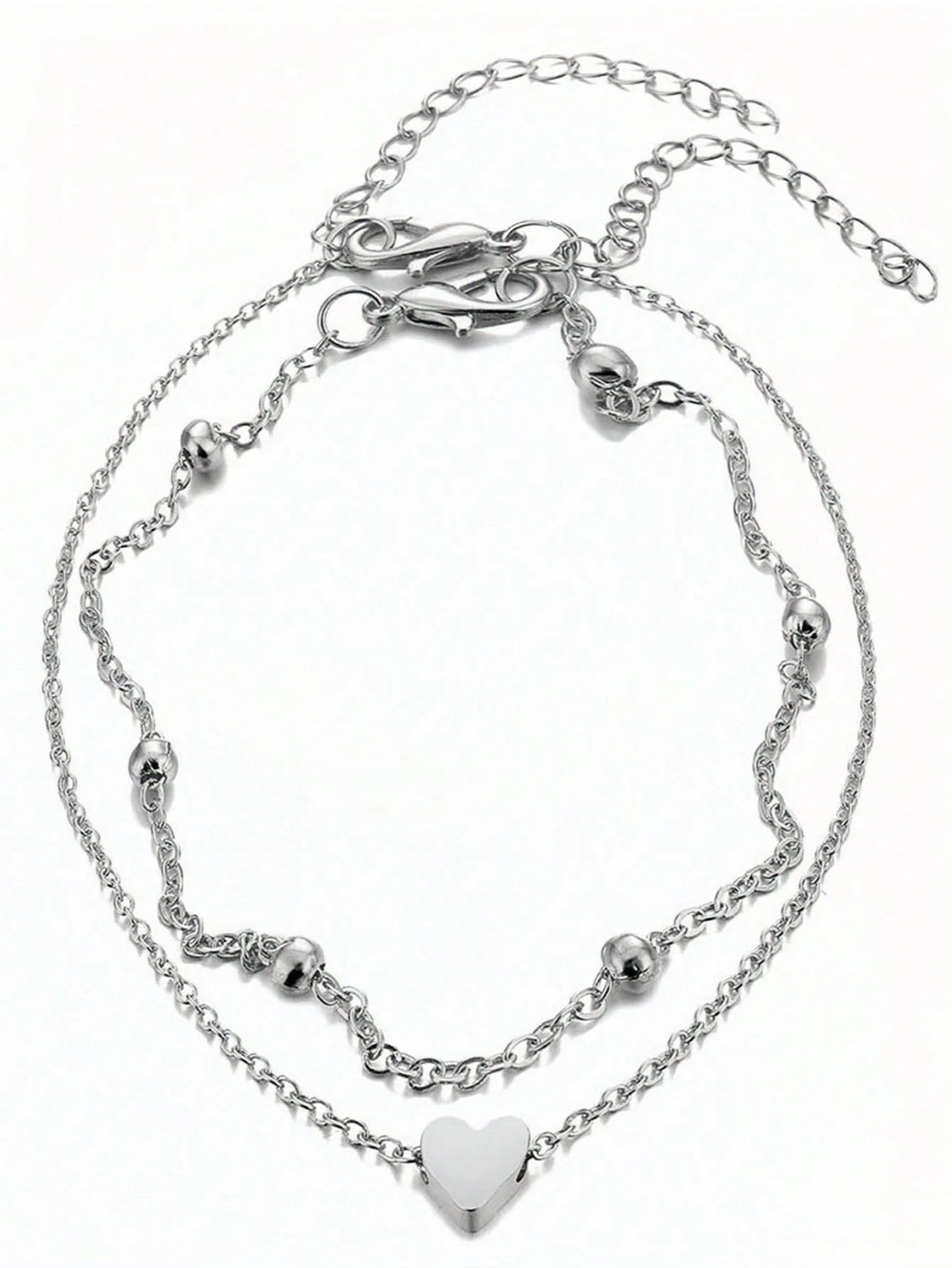1pc Adjustable Fashion Minimalist Snake Bone Anklet, Suitable For Daily Wear Or Party Jewelry