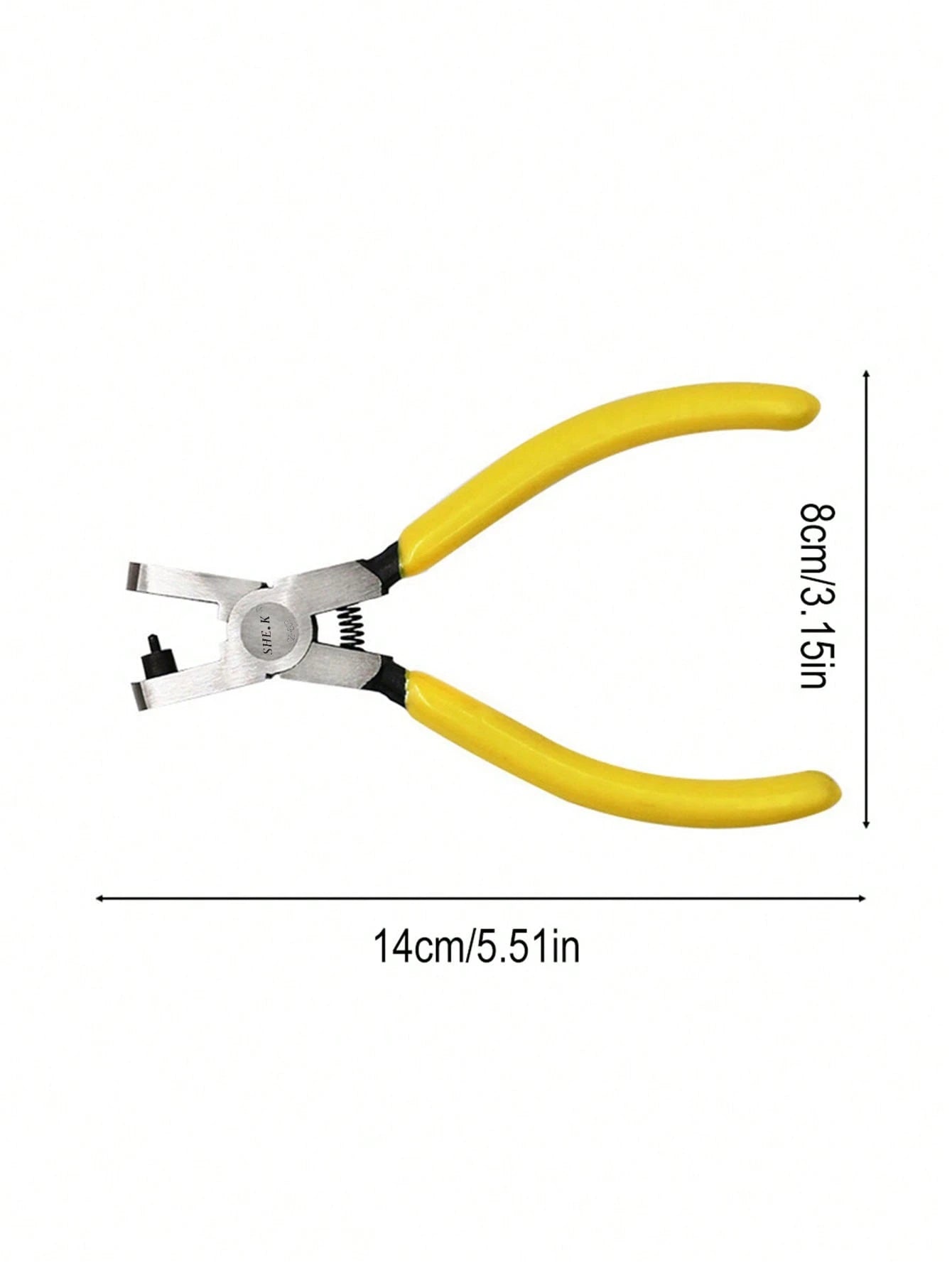 1pc Adjustable Leather Strap Hole Punch Tool, Suitable For Belts, Wristbands, Heavy Duty