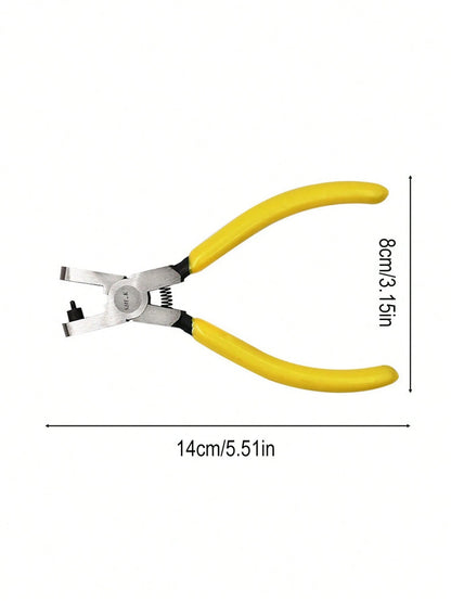 1pc Adjustable Leather Strap Hole Punch Tool, Suitable For Belts, Wristbands, Heavy Duty