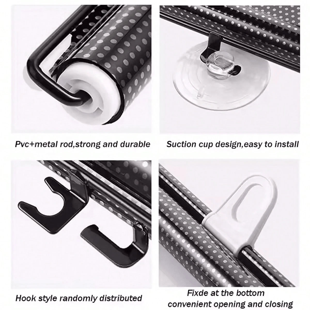 1pc Auto Retractable Car Sunshade, PVC Insulated Roll-Up Sun Protector, Car Adsorption Shade Light Shield- Anti-UV & Heat Insulation Curtain, Easy Sticker Installation, Suitable For Most Models, Heat
