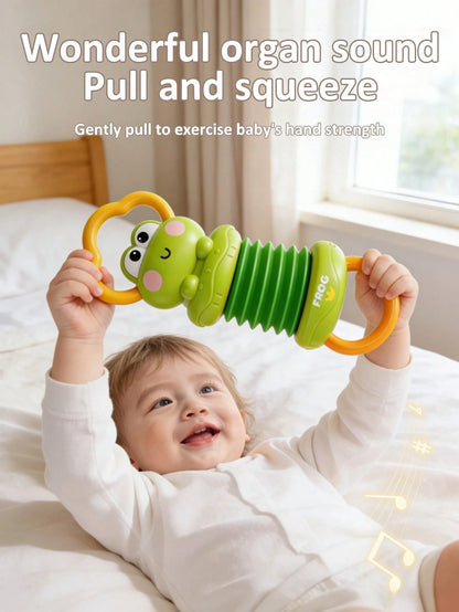 1pc Baby Accordion Music Toy, Infant Early Music Education Musical Instrument Toy, Music Enlightenment Toy, Early Learning Handheld Musical Instrument Toy, Portable Lightweight Travel, Children's Inte