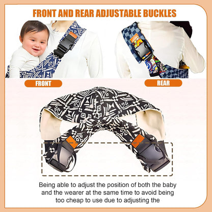 1pc Baby Sling Carrier, Toddler Carrier, New Baby Sling, Portable And Lightweight Sling, Non-Slip Hip Seat Carrying Multi-Purpose Baby Carrier Crossbody Style Adjustable Size Machine Washable Easy For