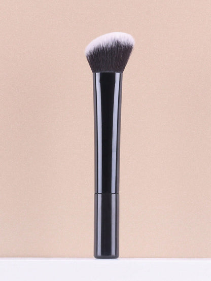 1pc Blush & Contour Brush, Perfect For Cheeks, Forehead, Chin, Nose, Blending & Sculpting, Suitable For Powder, Liquid, Cream,Foundation Brush,Concealer Brush,Blush Brush,Contour Brush,Blush Brush,Bro
