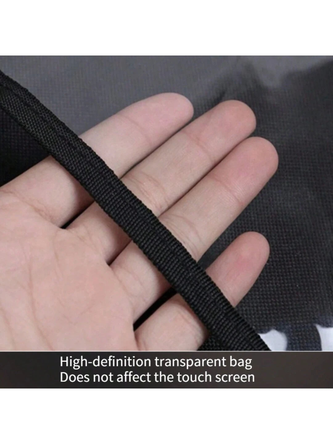 1pc Car Seat Back Storage Bag, Multi-Functional Black Hanging Organizer For Tablet, Snacks, Cups, Toys Etc. Car Interior Accessories (We Do Not Deceive Customers: This Price And Quality Are Average, P