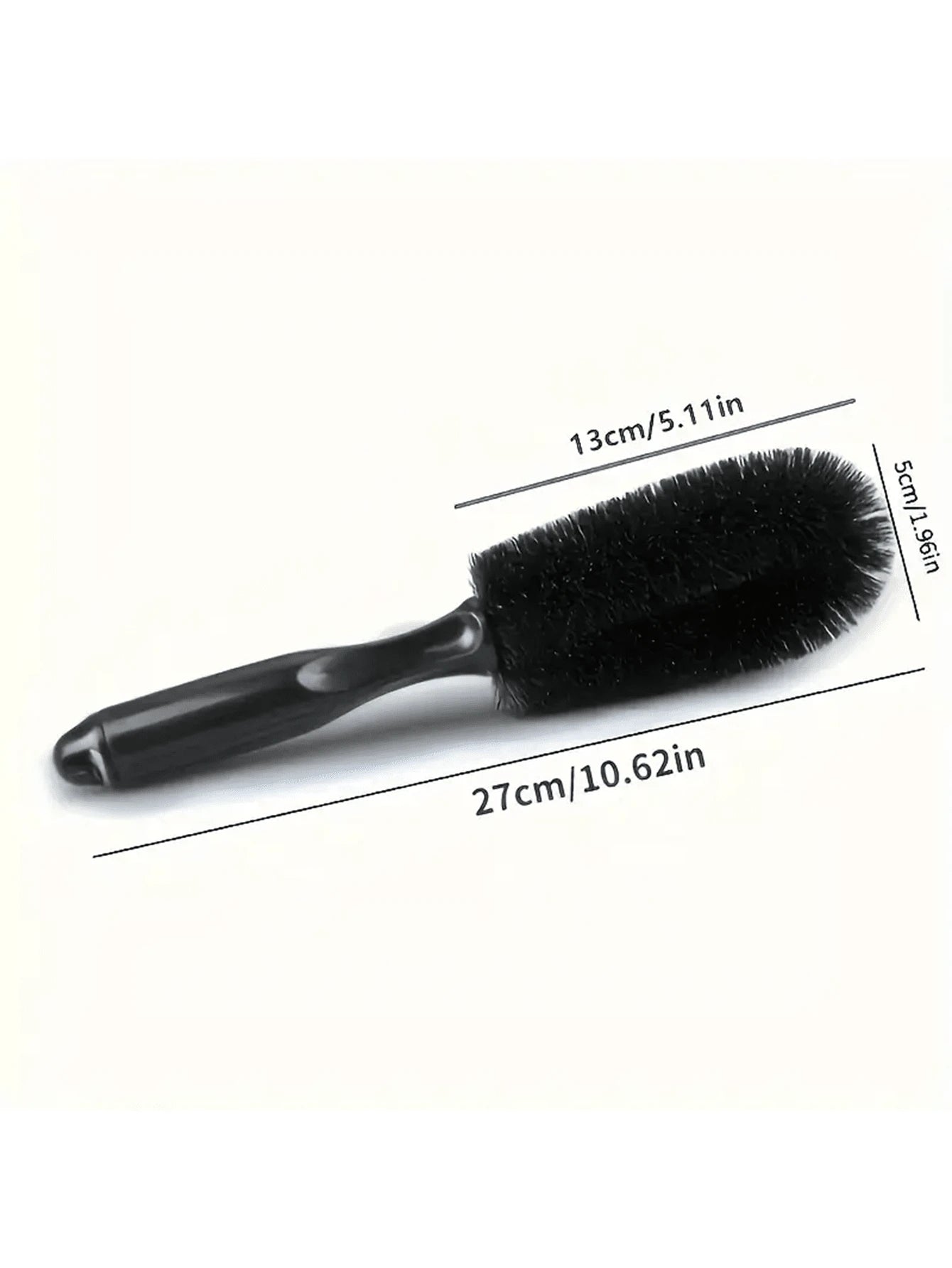1pc Car Wheel Brush, Car Washing Brush, Tire Brush, Dedicated Cleaning Tool, Tire Rim Cleaning Brush, Multi-Functional Car Brush