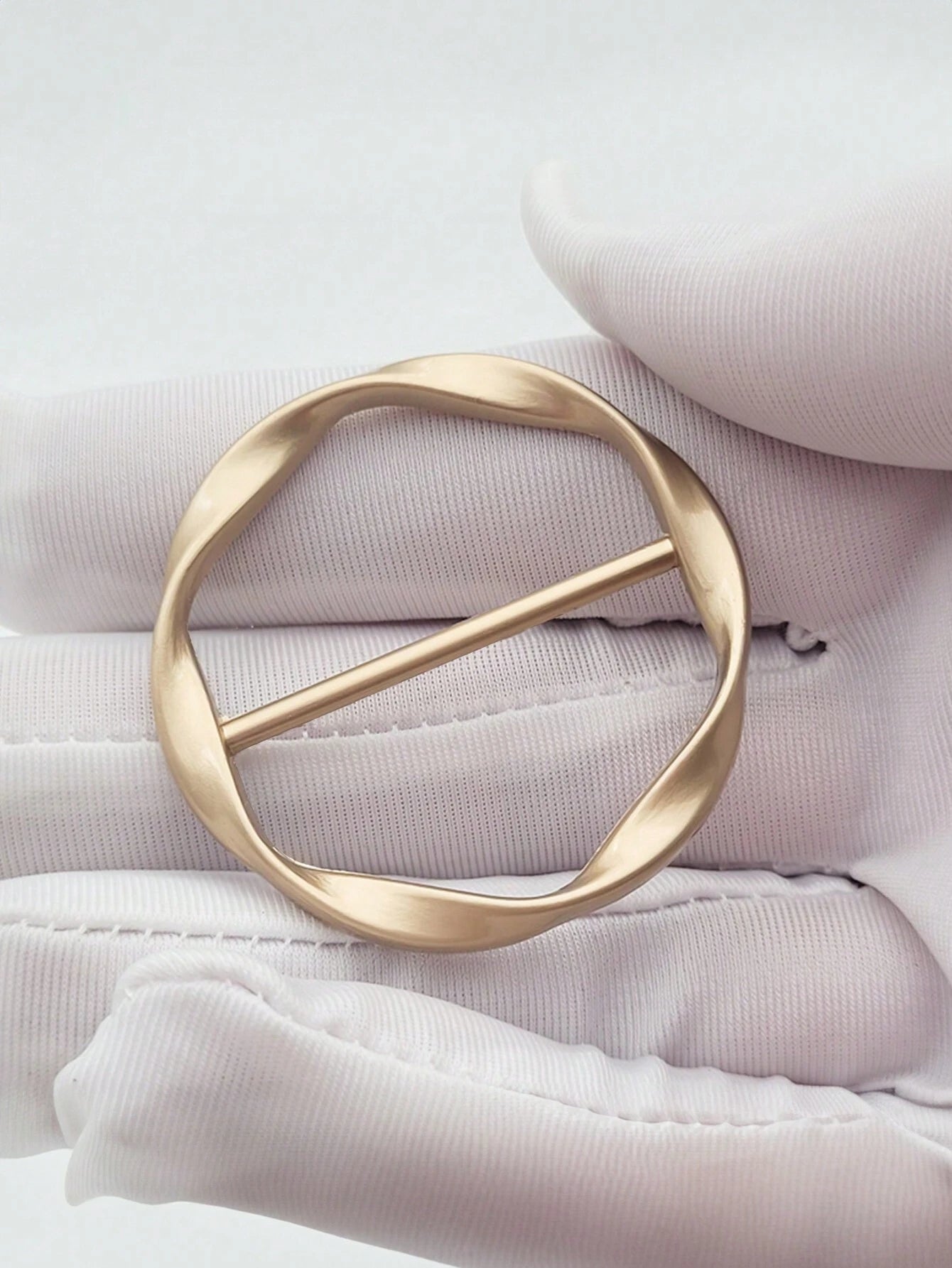 1PC Circular Sliding Buckle, Alloy Adjustable Buckle Fastener, Sewing Mini Buckle Belt Adjuster Slider, Used For Belt Retainer Leather Craft Bag Belt Bag Production, Exquisite Corner Buckle, Short Sle